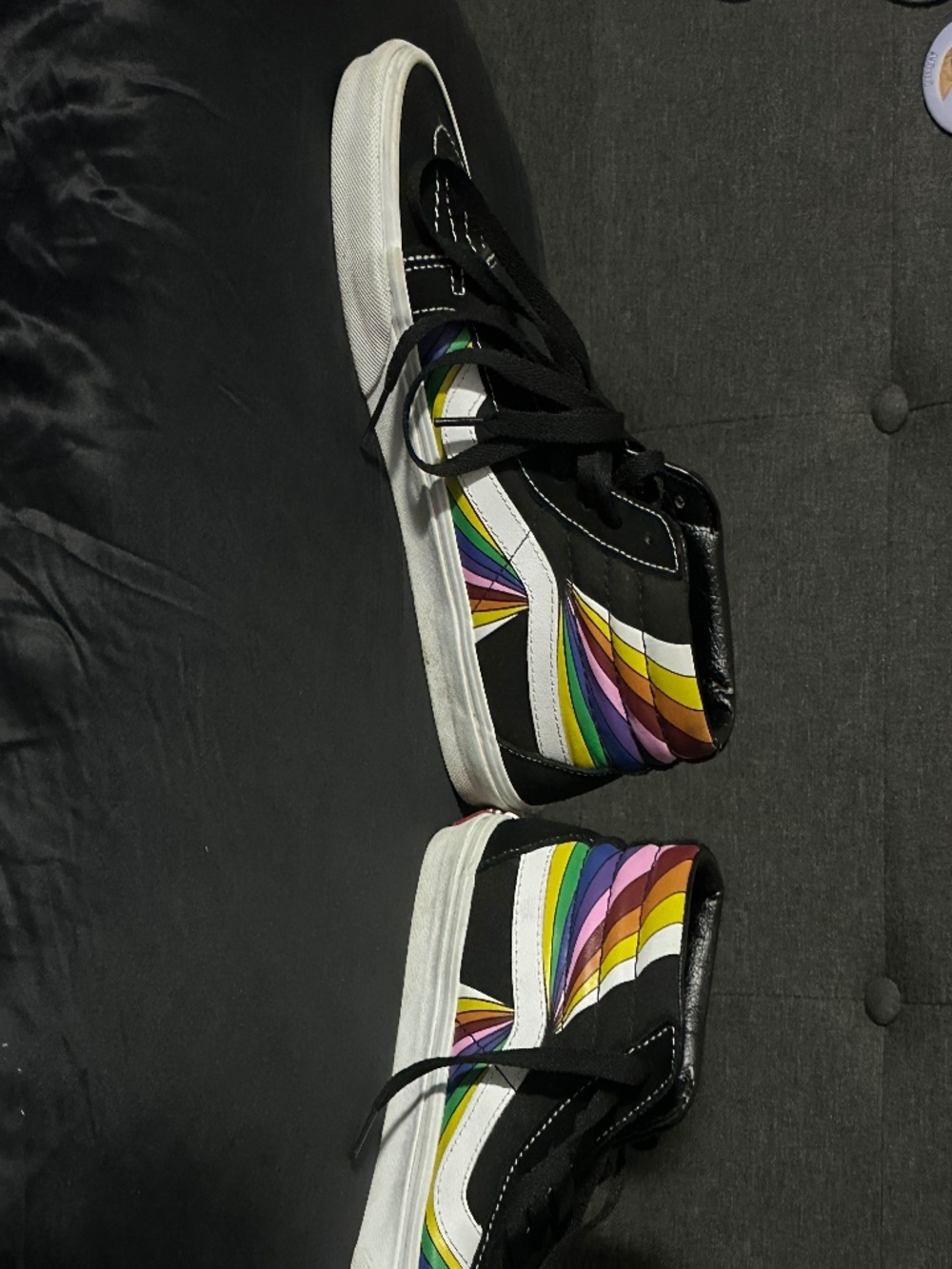 Vans Sk8-Hi Reissue Refract Blk/Tr Wht